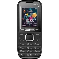 Maxcom MM135 Handy 4,5 cm (1.77 Zoll) 60 g Schwarz, Blau Seniorenhandy