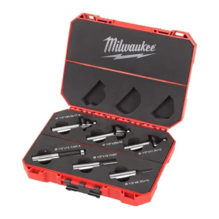 Milwaukee HM-Fräsersatz für Oberfräsen 12, 7 mm Schaft, 6-teiliges Set - 4932493579