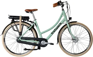 Tretwerk "Aurora" 7 Gang Nabenschaltung Frontmotor 250 W Pedelec, Elektrofahrrad für Damen und Herren