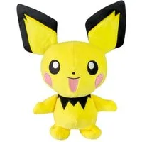 Jazwares Plüschfigur Pokemon Plüschfigur PICHU 20cm gross- Kuscheltier Stofftier Spielpupp (1-St)