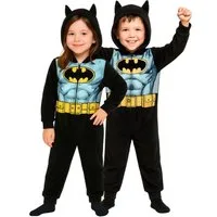 United Labels® Jumpsuit DC Comics Batman Jumpsuit mit Kapuze Overall Onesie Einteiler