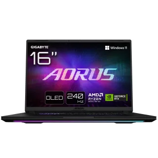 Gigabyte AORUS MASTER 16 8XJ | aorus master 16 8xjj4dee64sp | 16" WQXGA OLED 240Hz - Ryzen 9 8940HX