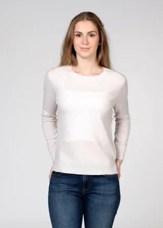 IN LINEA - NOS Pullover, Rundhals - Gr. - 36