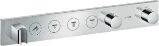 Hansgrohe Thermostatmodul Unterputz Select Axor Fertigset 4 Verbraucher chrom, 18357000 18357000