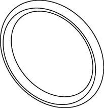 Tece -Ersatzteil O-Ring für Baustopfen 3/4", 704814 704814