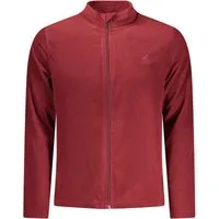 U.S. Polo Sweatshirt Herren-Fleece-Sweatjacke Rot mit Reißverschluss