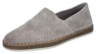 Rieker Slipper, Schlupfschuh, Casual-Slipper, Mokassin mit Perforation