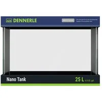 DENNERLE Aquarium Nano Tank White Glass