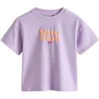 Next T-Shirt Shirt mit 'Sister'-Schriftzug (1-tlg)