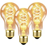 Nettlife LED-Leuchtmittel E27 A60 Leuchtmittel 2200K 4W Glühlampe, E27, 6 St., Warmweiß