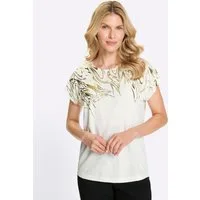 Sieh an! T-Shirt Kurzarm-Shirt Extra kurz