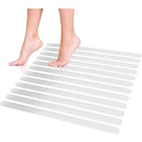 ECENCE Antirutsch-Aufkleber 12x Anti-Rutsch-Streifen Aufkleber Dusche Treppe, 12-tlg.