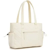Miss Lulu Shopper Tasche Damen Groß Gesteppte Puffer Tote Bag 15,6 Zoll Laptoptasche