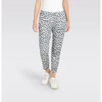 MAC Chinohose CHINO turn up mit dezentem Glanz, elegant und sportiv zugleich