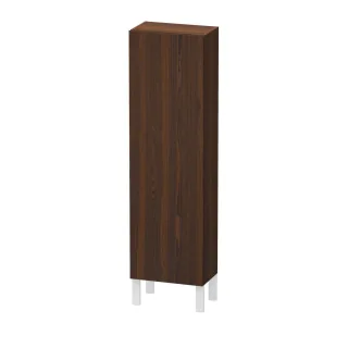 Duravit L-Cube Halbhochschrank Nussbaum gebürstet Matt 400x243x1320 mm - LC1168R6969 LC1168R6969