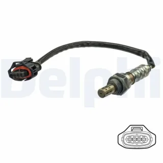 Delphi Lambdasonde nach Katalysator Opel Astra H Zafira B 1,6 1,8