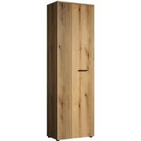 Home affaire Garderobenschrank Amrum (1-St) Garderobenschrank mit 2 Türen & 1 Kleiderstange – (B/T/H) 60/36/196 cm