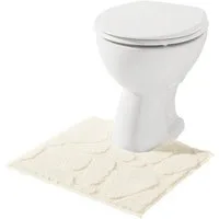 REDBEST WC-Vorleger WC-Umrandung "Jacox", Uni/Hoch- Tiefstruktur