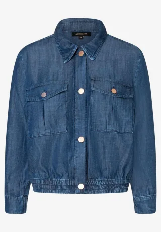 MORE & MORE - Blouson blau - Gr. - 34