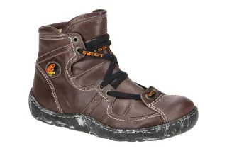 Eject 10874.005 Ocean_D Damen Stiefeletten Braun Echtleder Gummisohle