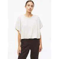 s.Oliver Kurzarmshirt T-Shirt Oversize T-Shirt mit Ballonsaum