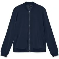 Vero Moda Kurzjacke VMCONNY, leichte Jacke für den Übergang seitliche Eingrifftaschen, Rippbündchen