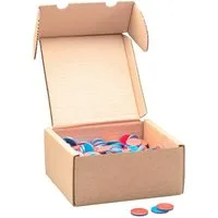 Wissner® aktiv lernen Lernspielzeug Wendeplättchen (Rot/Blau) (400 Stück), Zählchips Zählen RE-Plastic®, RE-Plastic®