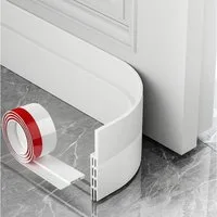 Bundviel Zugluftstopper Tür Zugluftstopper Tür-Dichtung Türbodendichtung selbstklebend 1-2m