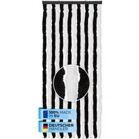 Bestlivings Insektenschutz-Vorhang Chenille viele Größen/Farben, geräuschlos, luftdurchlässig, wetterfest, langlebig, Made in EU