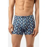 Mey Trunk Mey Long Shorty Serie Sunscreen & Sand mit Print (1-St., 1) Moderne Trunks, Gemustert, Atmungsaktiv, Baumwoll-Mix