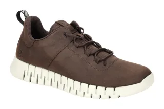 Ecco 52520402178 Gruuv Herren Schn?r Halbschuhe Mocha Braun Dual Fit