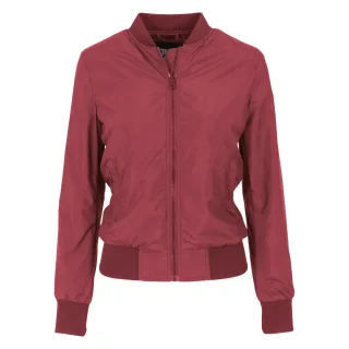 Urban Classics - Bomberjacke für Damen (Burgunderrot)