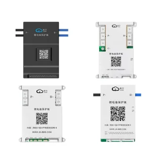 JIKONG BMS Battery Protection Board with 6 Interfaces RS485/CAN/Display/Heat/NTC Smart Active Balance BMS 40A 60A 80A 10