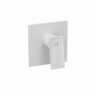 Kludi DECUS Unterputz-Brausearmatur mit Funktionseinheit mattweiß, 547555375 547555375