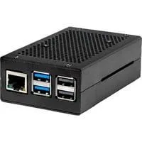 Aluminiumgehäuse für Raspberry Pi 5 schwarz