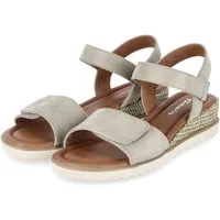 Tamaris Tamaris 1-28118-44-771 Damen Textil green Sandalette