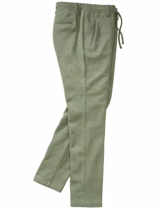 Mey & Edlich Herren Frische Jerseyanzughose Grün 51 % Polyester, 49 % Baumwolle