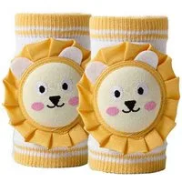 KINSI Knieschutz Baby Knieschützer, Krabbelschutz, Knie Ellbogen Schoner, 2 Paar, Rutschfeste Knieschoner, für Jungen und Mädchen