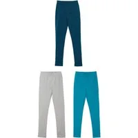 bonprix Leggings (Packung, 3-tlg) aus Baumwolle und Elasthan, skinny fit Passform, Casual Stil