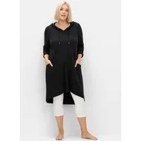 Sheego Jerseykleid Shirtkleid Langarm