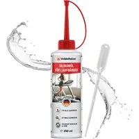 Veddelholzer Silikonöl 250 ml 100% reines Silikonöl Laufband mit Dosierkappe & Pipette, 250 ml, (für Zuhause Fitnessstudio Laufband Öl, universell für Laufband, Cross Trainer), Spinning Bike und andere Trainingsgeräte