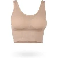 hemmy Fashion Push-up-BH Komfort BH - mit breiten Unterbrustband Damen Basic Wohlfühl BH "mit Push-Up" Sport Bralette - ohne Bügel