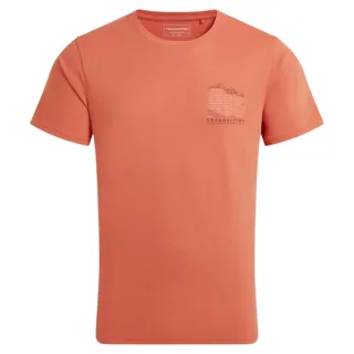 Craghoppers - "Lucent II" T-Shirt für Herren, Rückseitiger Aufdruck, kurzärmlig (Sandfarben)