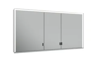 Keuco Spiegelschrank Royal Lumos, ohne Ablagefläche, Vorbau, 1400x735x165mm, 14306172301 14306172301