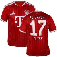 adidas Performance Fußballtrikot Bayern München Trikot mit Orginalbeflockung Olise 17