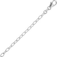 trendor Silberkette Verlängerungskette Silber 925 Weitanker 7 cm