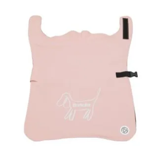 Barkalot Hunderegenmantel aus Upcycled-Stoff pink L