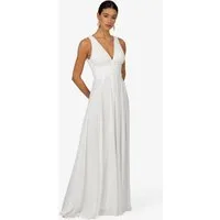 Kraimod Abendkleid aus hochwertigem Material mit Rückenausschnitt