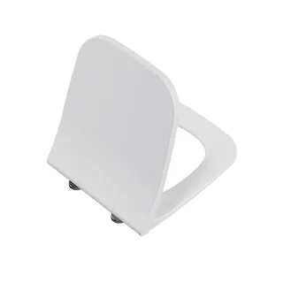 VitrA Universal Square WC-Sitz Slim Wrap mit Absenkautomatik Duroplast Weiß Hochglanz,191-003R419 191-003R419