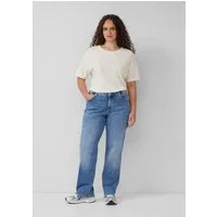 QS Bootcut-Jeans Jeans-Hose Jeans / Slim Fit / Mid Rise / Straight Leg